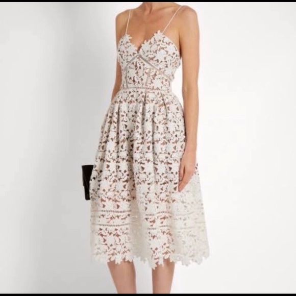 self portrait azaelea dress white